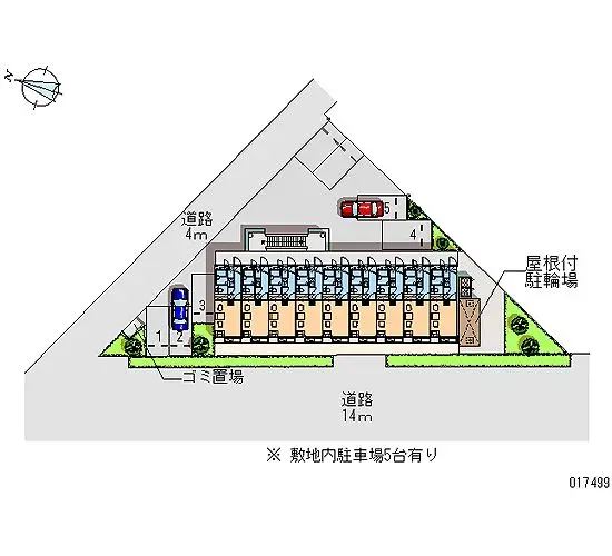 ★手数料０円★横浜市泉区上飯田町　月極駐車場（LP）